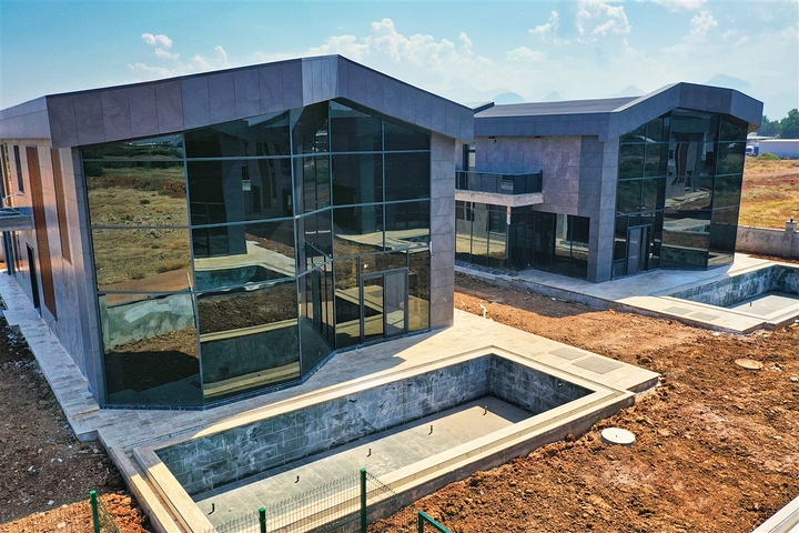 Вилла планировки 5+1 в районе Дошемеалты - Анталия 