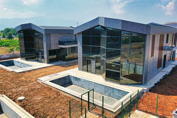 Вилла планировки 5+1 в районе Дошемеалты - Анталия 