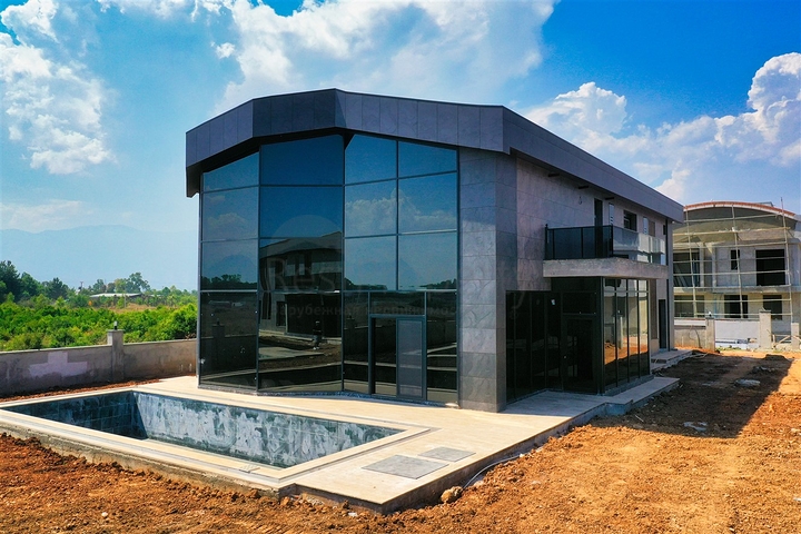 Вилла планировки 5+1 в районе Дошемеалты - Анталия 