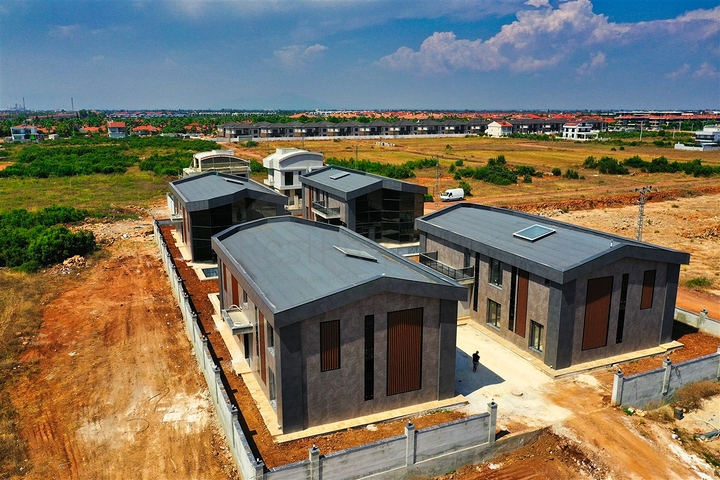 Вилла планировки 5+1 в районе Дошемеалты - Анталия 