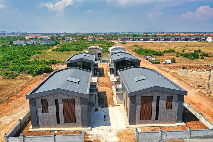 Вилла планировки 5+1 в районе Дошемеалты - Анталия 