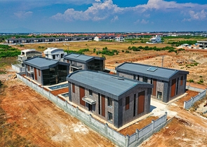 Вилла планировки 5+1 в районе Дошемеалты - Анталия 