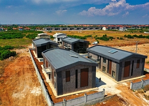 Вилла планировки 5+1 в районе Дошемеалты - Анталия 