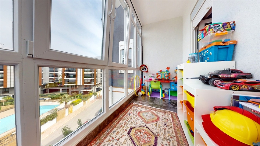 Квартира планировки 6+1 дуплекс в микрорайоне Унджалы - Анталия 