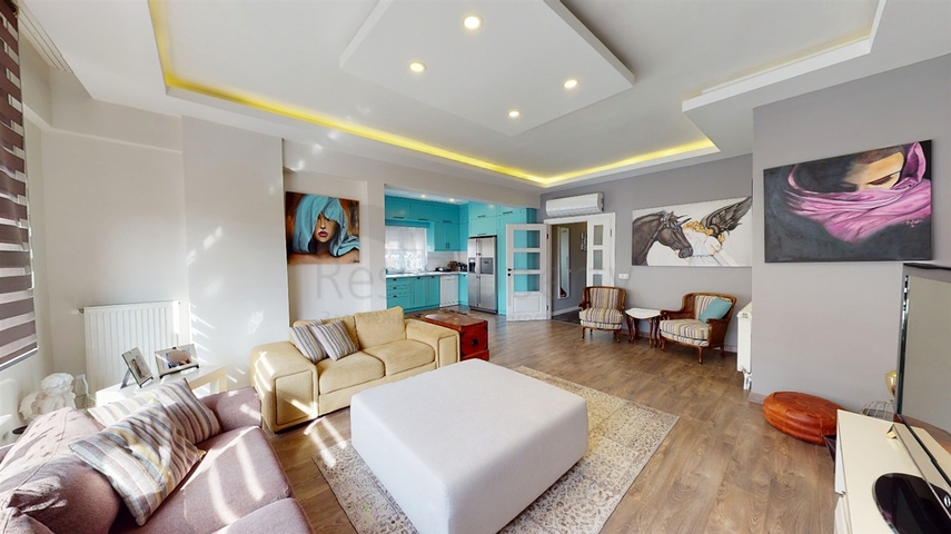 Квартира планировки 6+1 дуплекс в микрорайоне Унджалы - Анталия 