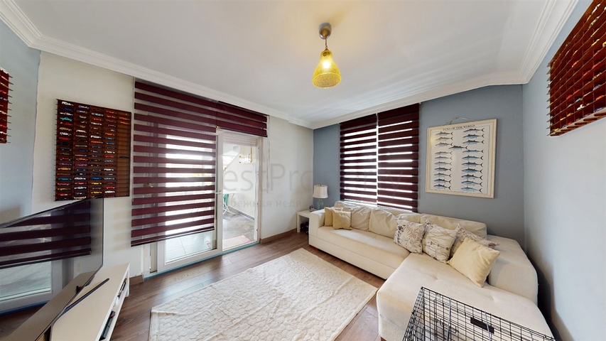 Квартира планировки 6+1 дуплекс в микрорайоне Унджалы - Анталия 