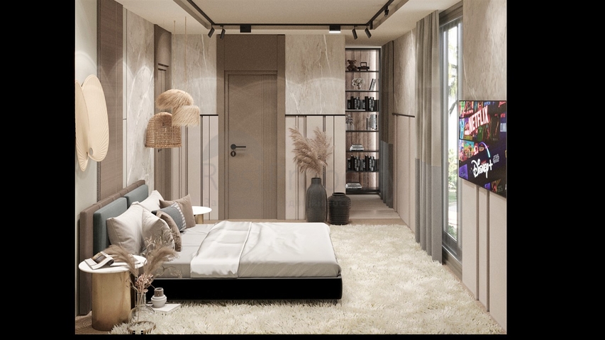 Вилла планировки 4+1 в районе Дошемеалты - Анталия