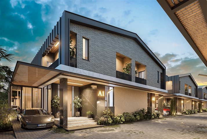 Вилла планировки 4+1 в районе Дошемеалты - Анталия