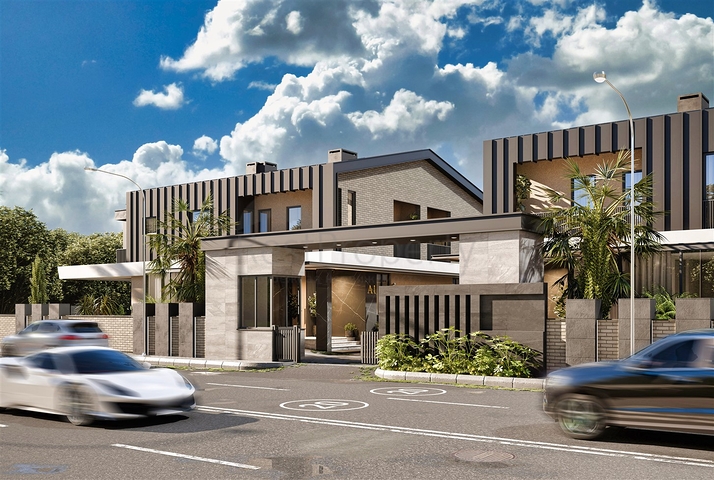 Вилла планировки 4+1 в районе Дошемеалты - Анталия