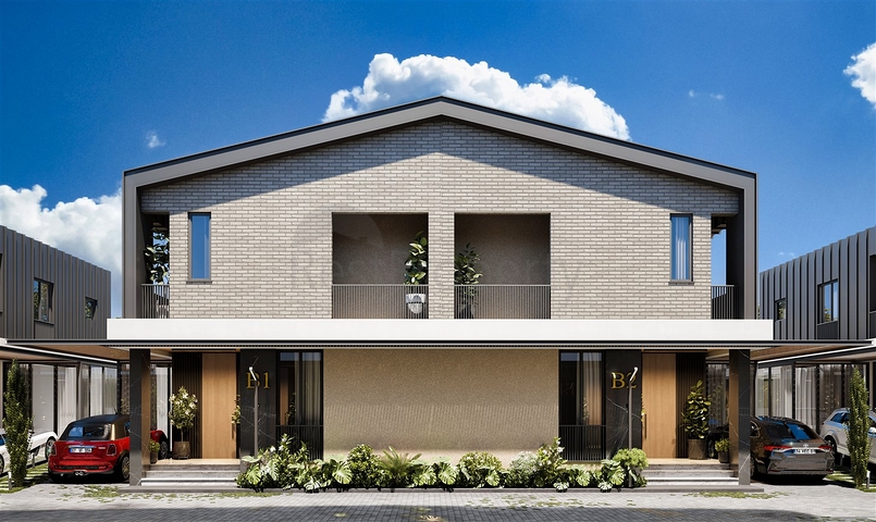 Вилла планировки 4+1 в районе Дошемеалты - Анталия