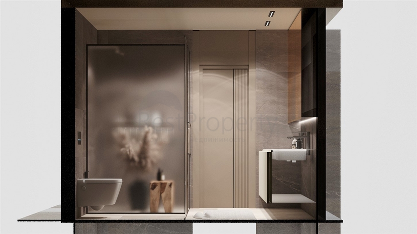 Вилла планировки 4+1 в районе Дошемеалты - Анталия