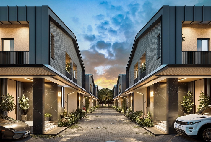 Вилла планировки 4+1 в районе Дошемеалты - Анталия