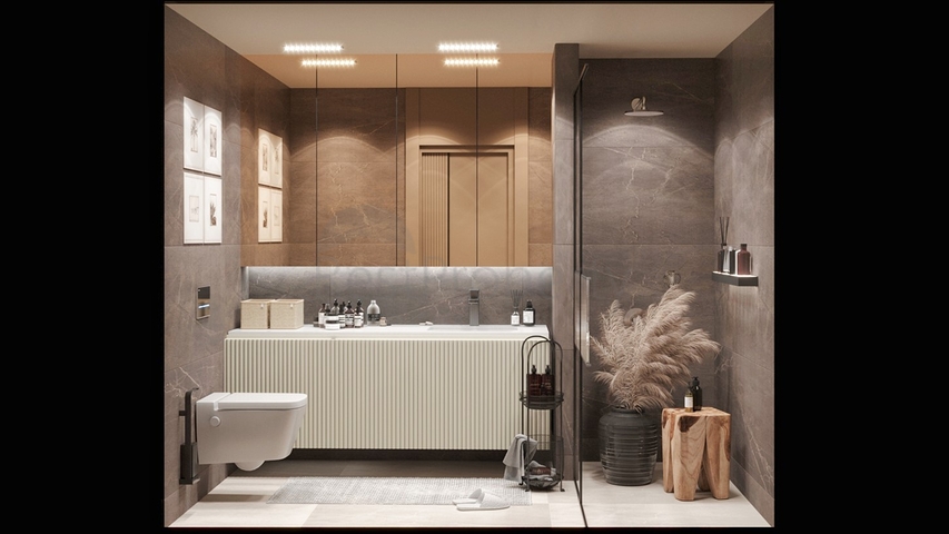 Вилла планировки 4+1 в районе Дошемеалты - Анталия