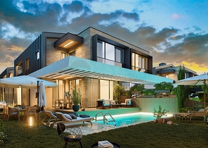 Вилла планировки 4+1 в районе Дошемеалты - Анталия