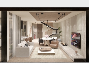 Вилла планировки 4+1 в районе Дошемеалты - Анталия