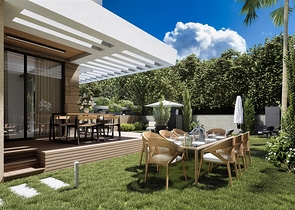 Вилла планировки 4+1 в районе Дошемеалты - Анталия