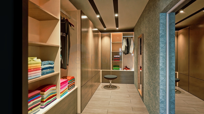 Вилла планировки 6+1 в районе Аксу- Анталия 