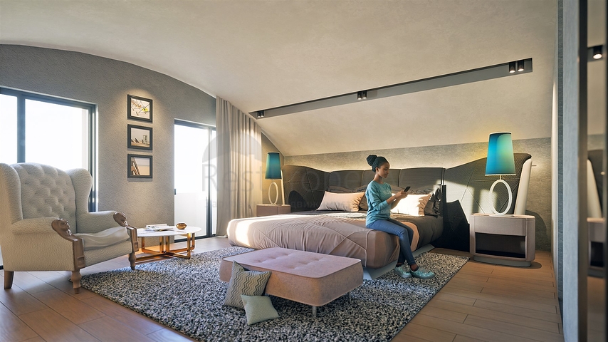 Вилла планировки 6+1 в районе Аксу- Анталия 