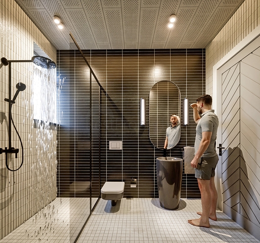 Вилла планировки 6+1 в районе Аксу- Анталия 