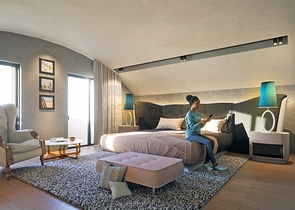 Вилла планировки 6+1 в районе Аксу- Анталия 