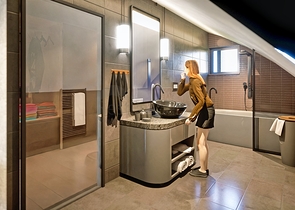 Вилла планировки 6+1 в районе Аксу- Анталия 