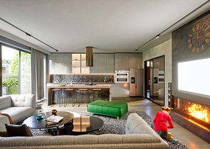 Вилла планировки 6+1 в районе Аксу- Анталия 