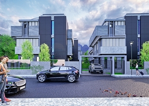 Вилла планировки 6+1 в районе Аксу- Анталия 