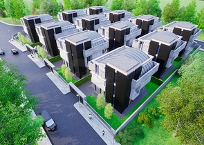 Вилла планировки 6+1 в районе Аксу- Анталия 