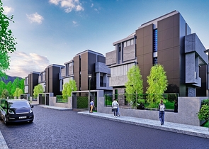 Вилла планировки 6+1 в районе Аксу- Анталия 