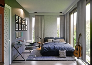 Вилла планировки 6+1 в районе Аксу- Анталия 