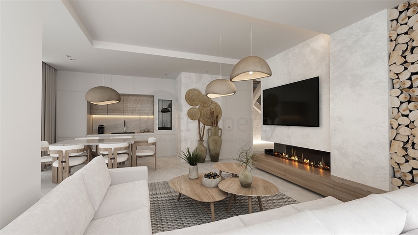 Инвестиционный проект виллы планировки 3+1 в районе Белек - Анталия 