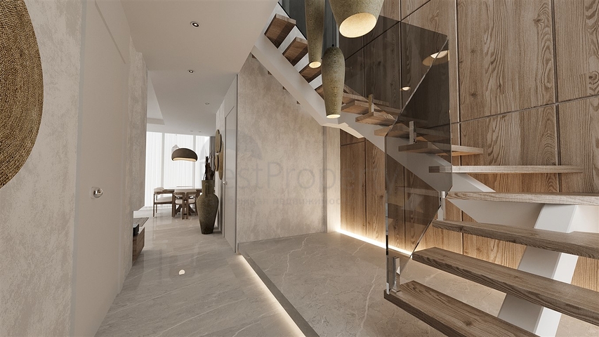 Инвестиционный проект виллы планировки 3+1 в районе Белек - Анталия 