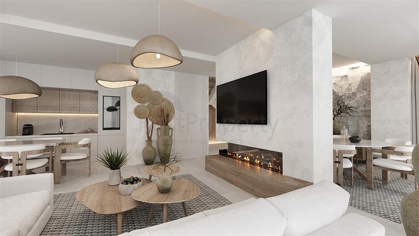 Инвестиционный проект виллы планировки 3+1 в районе Белек - Анталия 