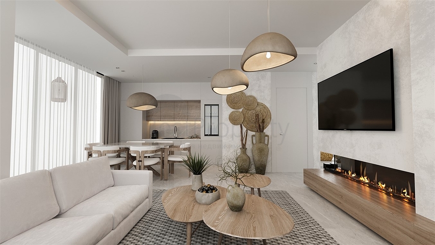 Инвестиционный проект виллы планировки 3+1 в районе Белек - Анталия 