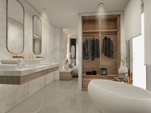 Инвестиционный проект виллы планировки 3+1 в районе Белек - Анталия 