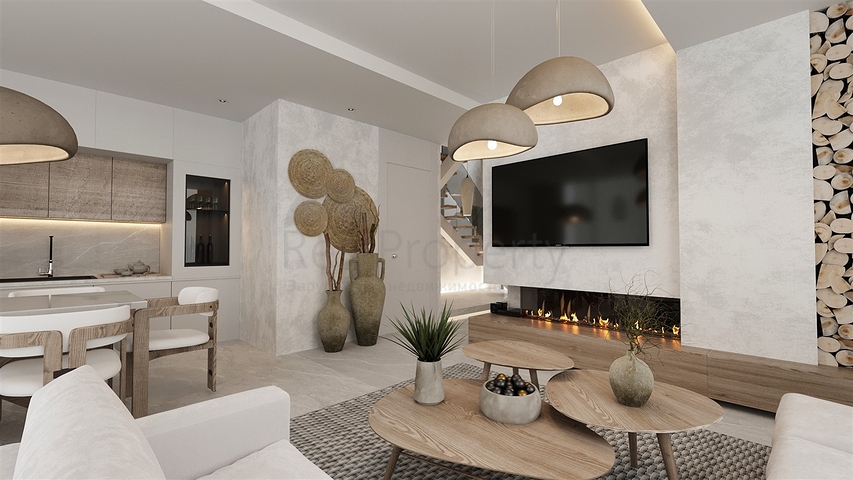 Инвестиционный проект виллы планировки 3+1 в районе Белек - Анталия 