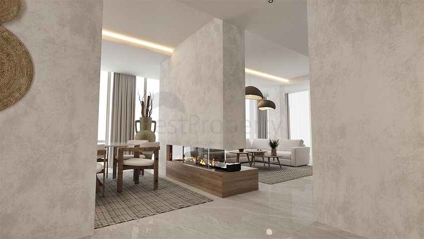 Инвестиционный проект виллы планировки 3+1 в районе Белек - Анталия 