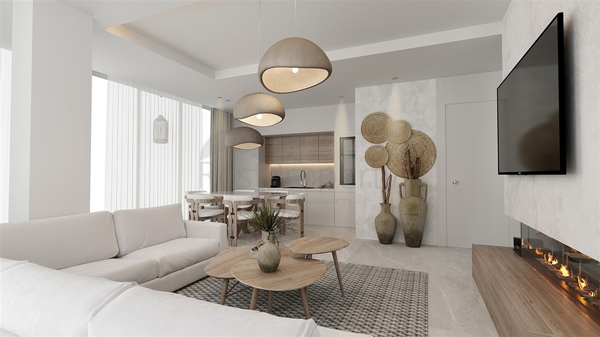 Инвестиционный проект виллы планировки 3+1 в районе Белек - Анталия 