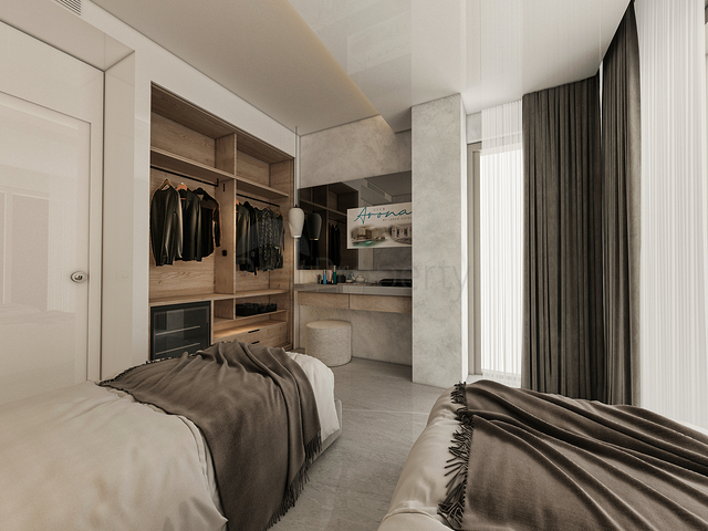 Инвестиционный проект виллы планировки 3+1 в районе Белек - Анталия 