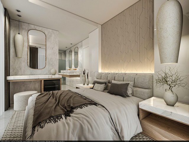 Инвестиционный проект виллы планировки 3+1 в районе Белек - Анталия 