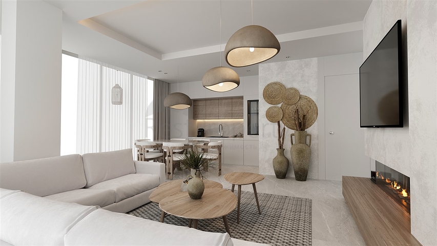 Инвестиционный проект виллы планировки 3+1 в районе Белек - Анталия 