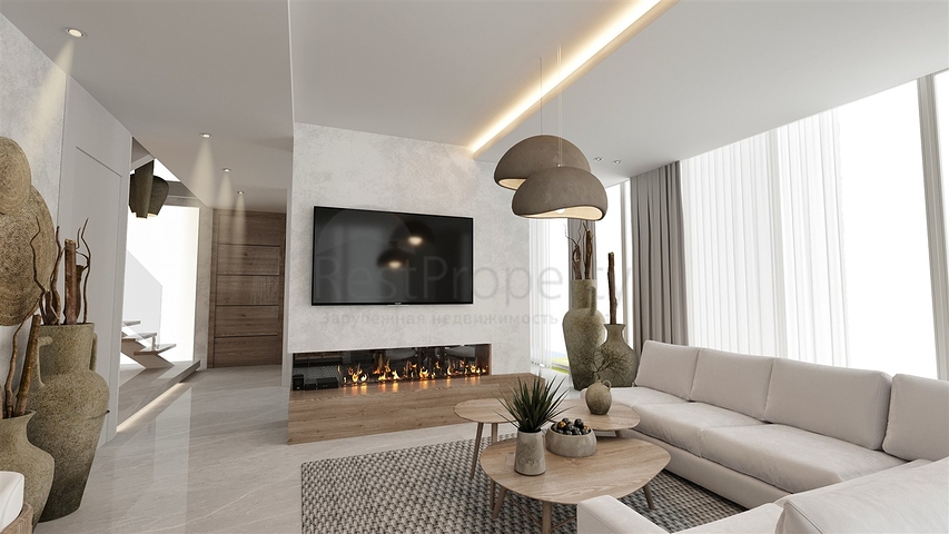 Инвестиционный проект виллы планировки 3+1 в районе Белек - Анталия 