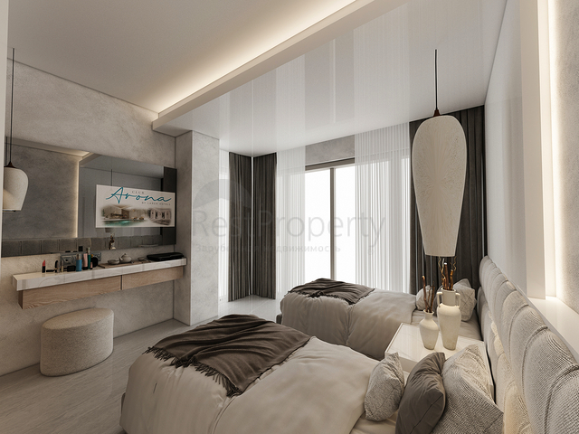 Инвестиционный проект виллы планировки 3+1 в районе Белек - Анталия 