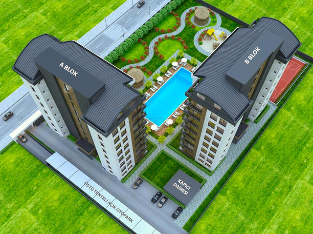 Инвестиционный проект в районе Алтынташ - Анталия 