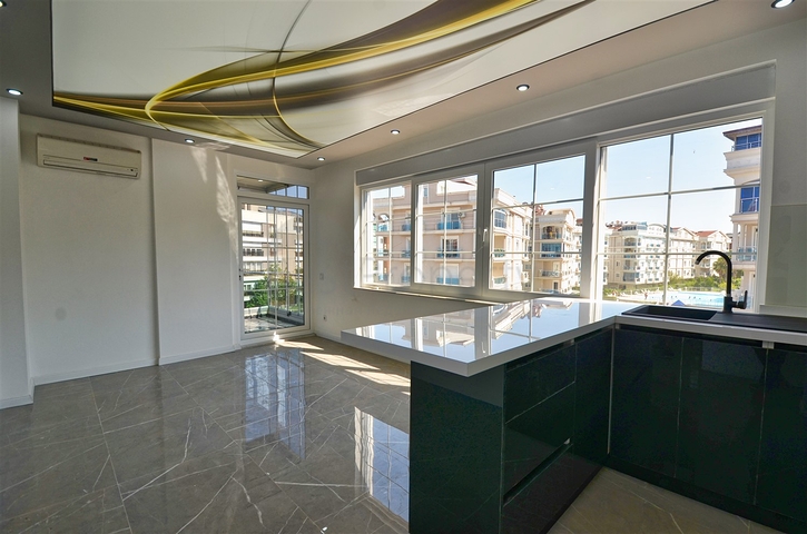 Квартира планировки 2+1 в микрорайоне Хурма - Анталия 