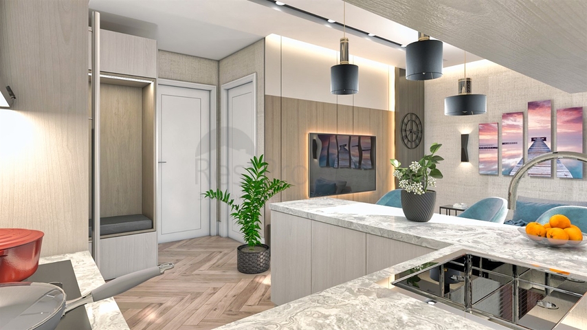 Квартира планировки 1+1 в районе Алтынташ - Анталия 