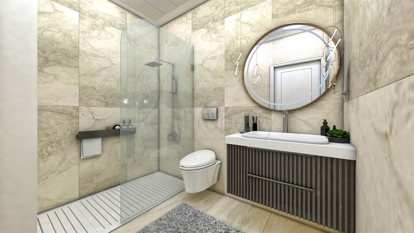 Квартира планировки 1+1 в районе Алтынташ - Анталия 