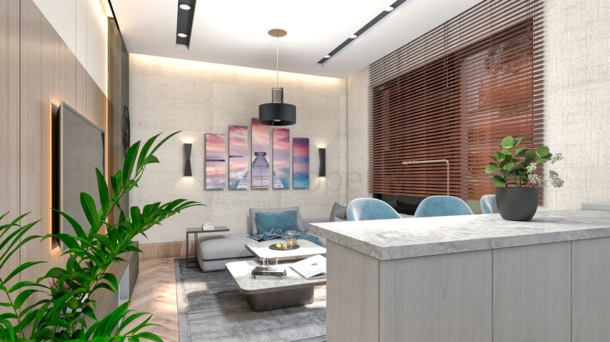 Квартира планировки 1+1 в районе Алтынташ - Анталия 