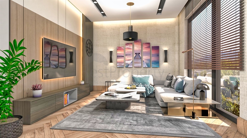 Квартира планировки 1+1 в районе Алтынташ - Анталия 