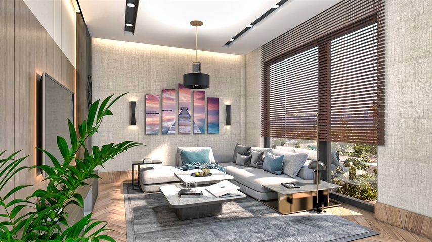 Квартира планировки 1+1 в районе Алтынташ - Анталия 